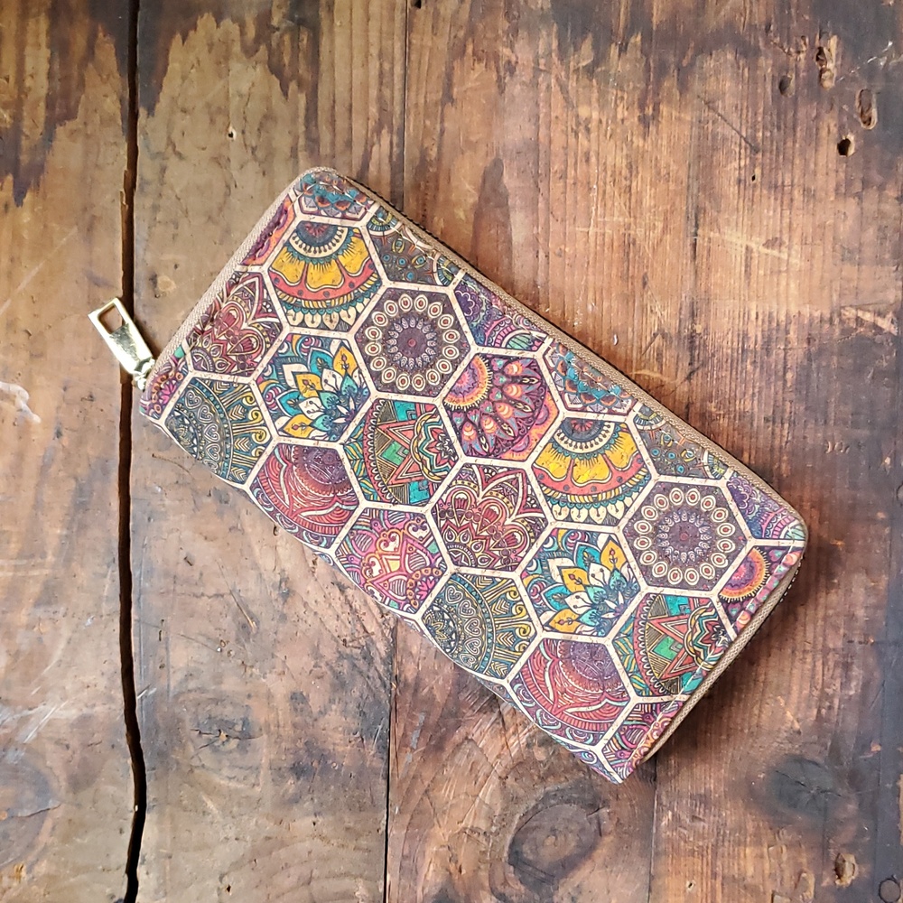 Colorful Patterned Women's Wallet